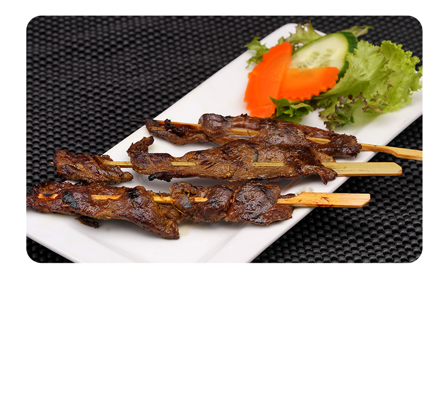 Brochettes de boeuf KaoKao