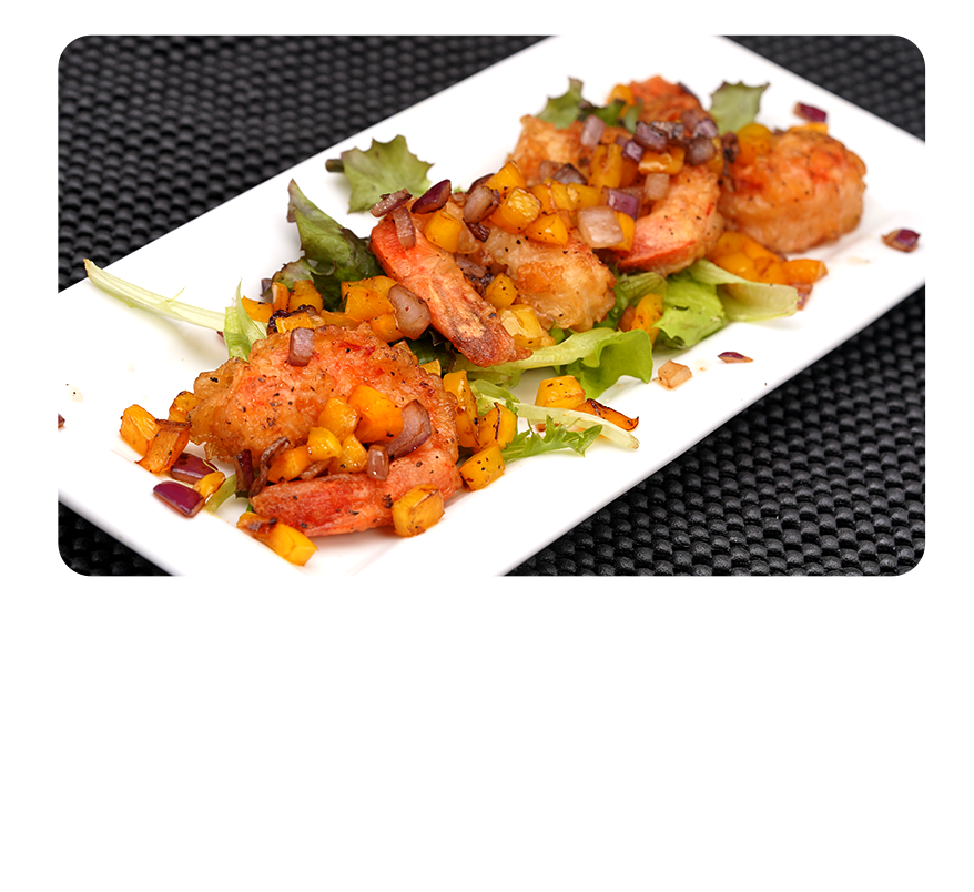 Plat Crevettes Noires restaurant KaoKao